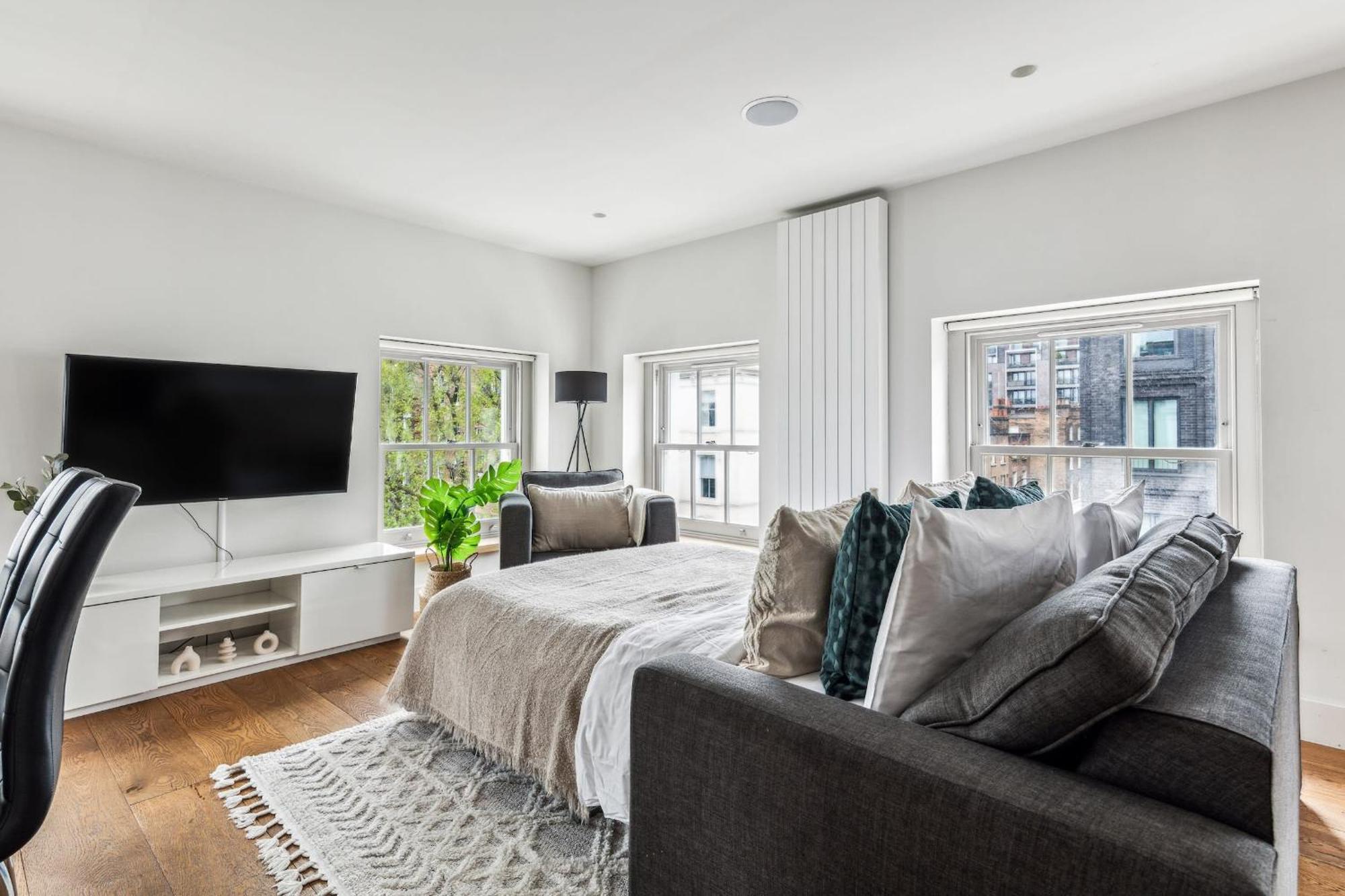Modern 1Br In Central Fitzrovia - Cityapartmentstay 런던 외부 사진