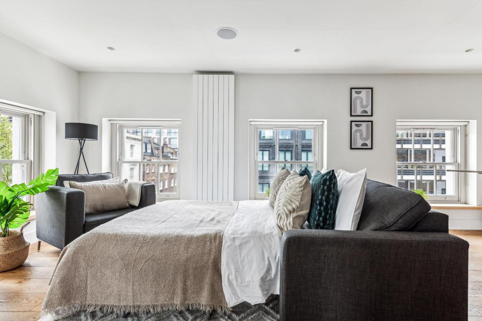Modern 1Br In Central Fitzrovia - Cityapartmentstay 런던 외부 사진