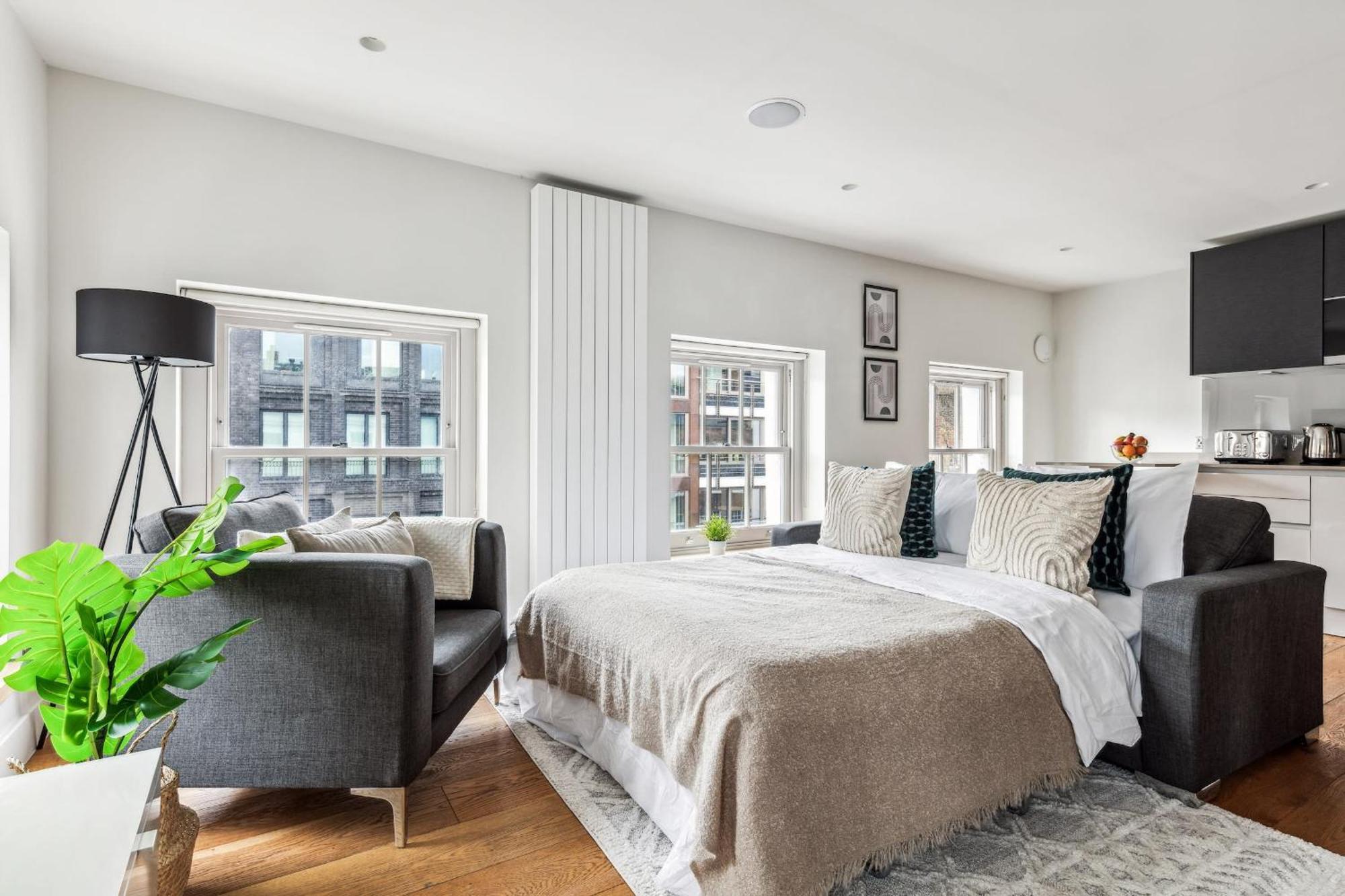 Modern 1Br In Central Fitzrovia - Cityapartmentstay 런던 외부 사진